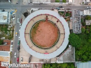 Foto aérea plaza de toros Cadereyta