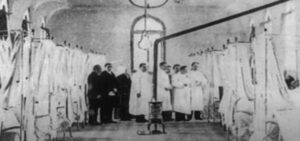 Fantasma de Enfermera en hospital