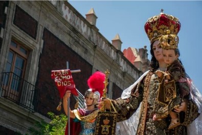 dia de la virgen en puebla