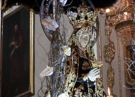 Virgen de la soledad costumbre de Oaxaca